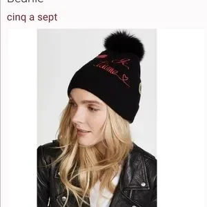 cinq a sept | Accessories | Nwt Cinq Sept Fur Pompom 